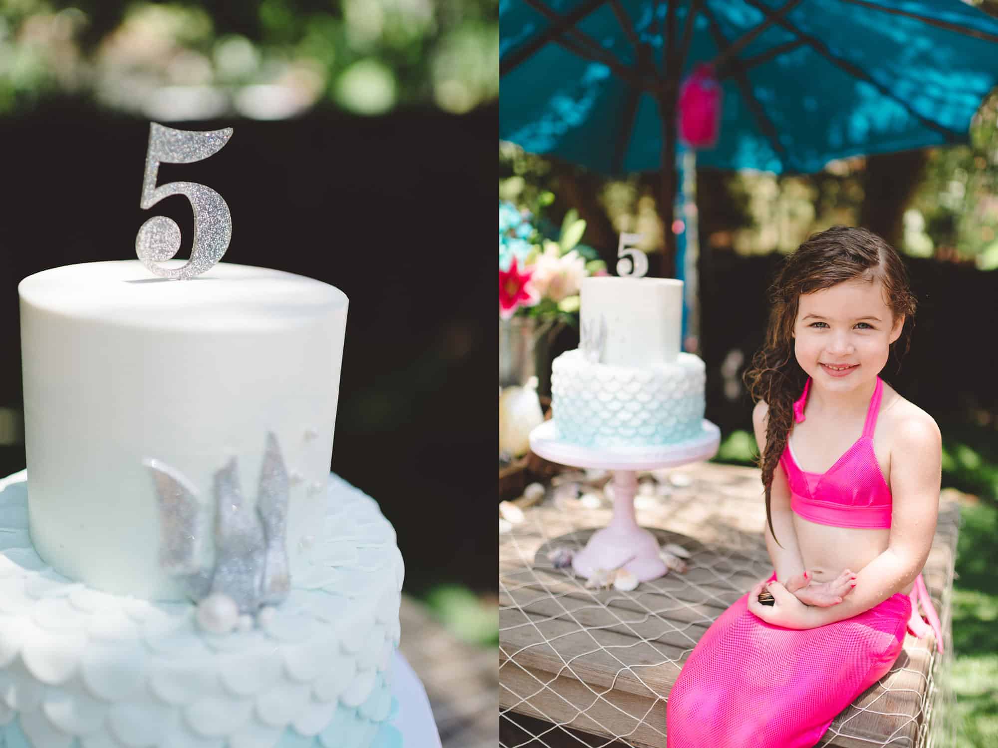 Fins & Tales • Harper turns 5 by Tiffani Thiessen • Photography by Rebecca Sanabria 