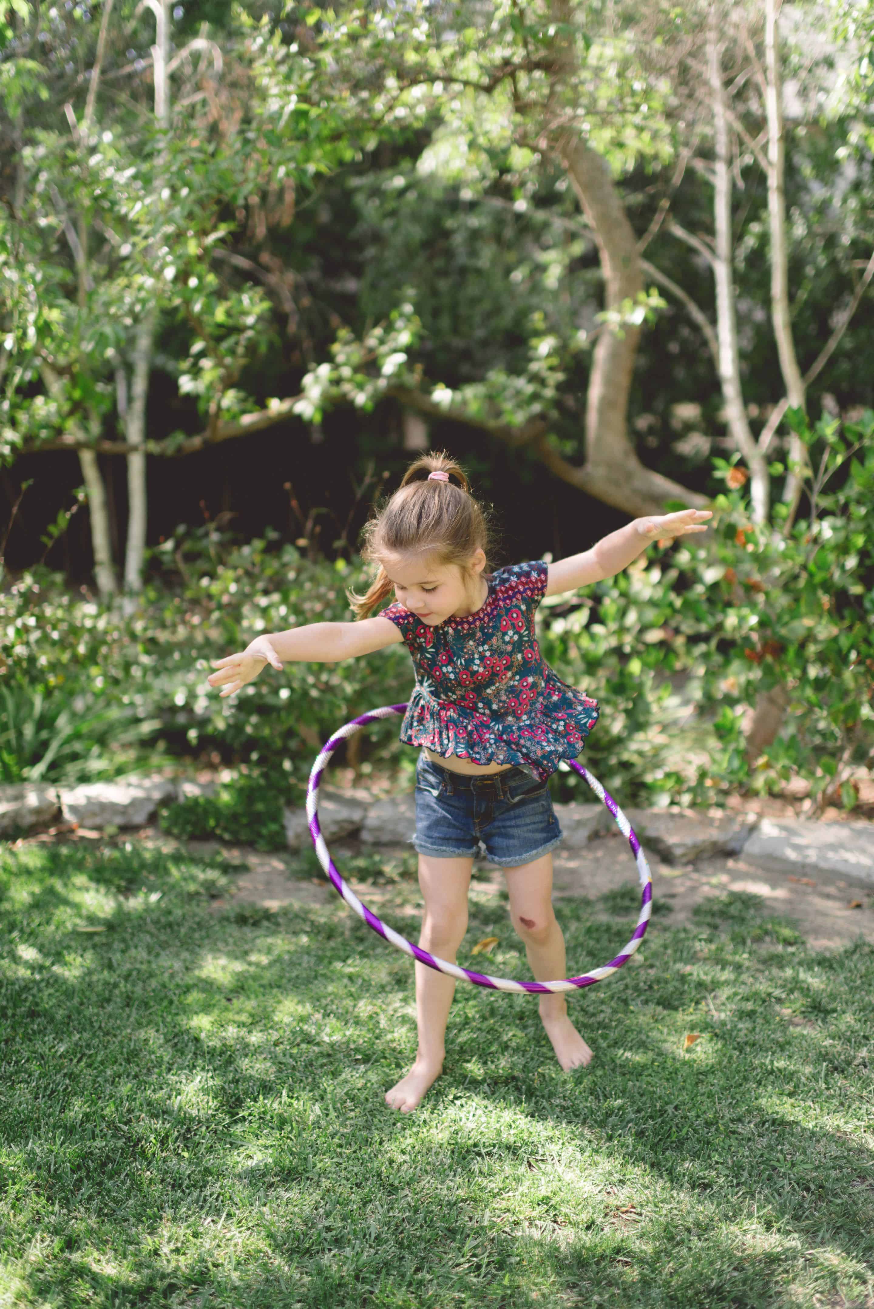 Harper's Hula Hoopla by Tiffani Thiessen • Photography by Rebecca Sanabria