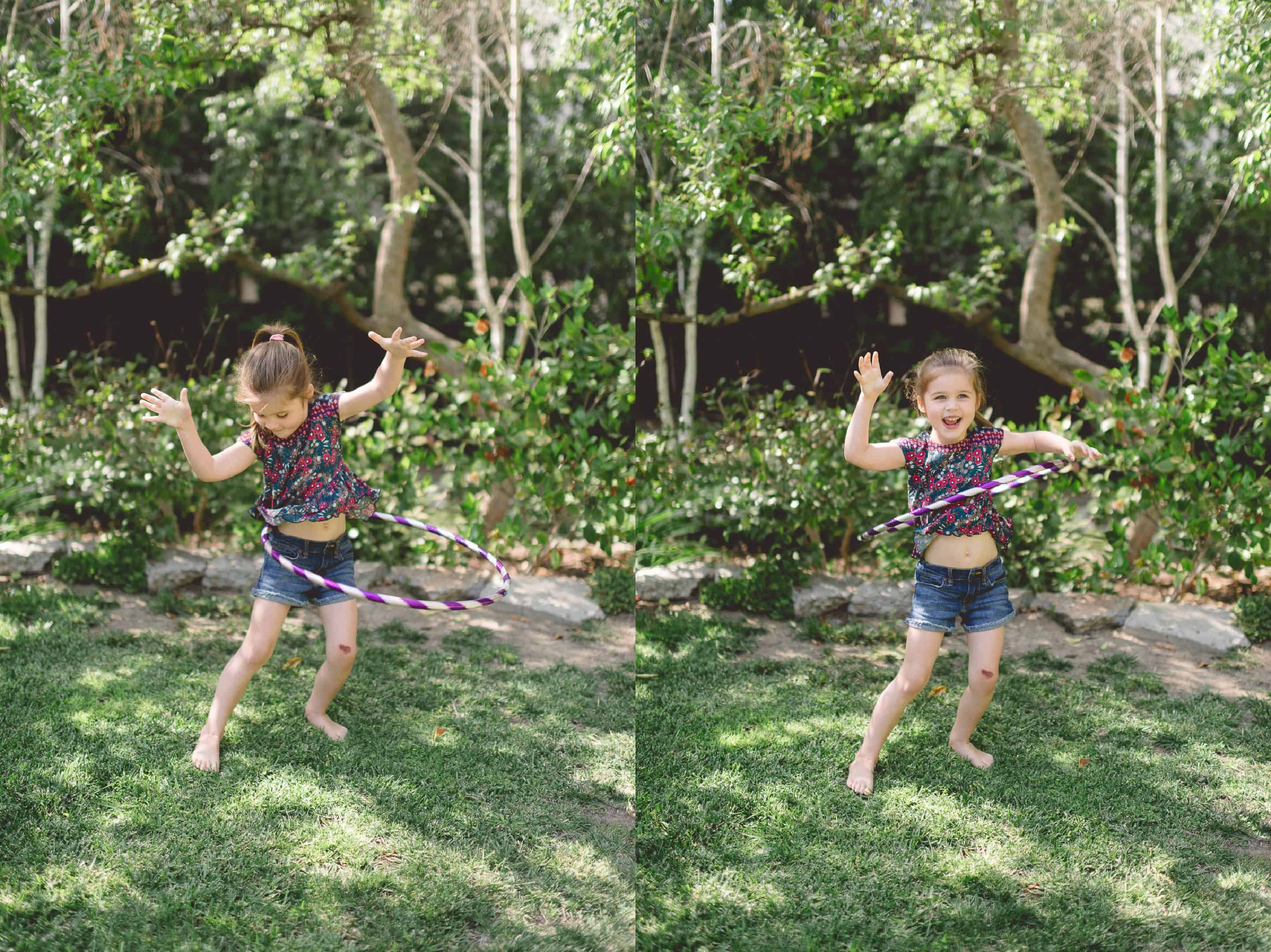 Harper's Hula Hoopla by Tiffani Thiessen • Photography by Rebecca Sanabria