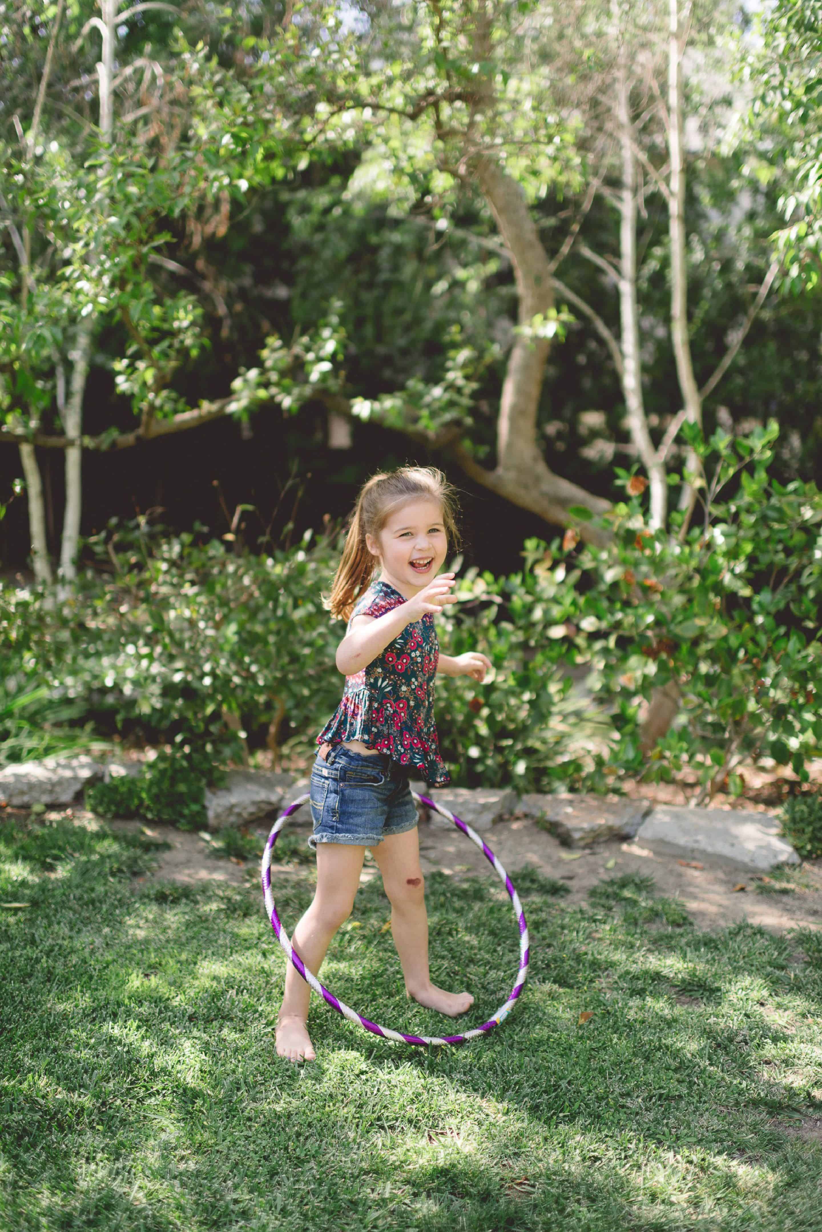 Harper's Hula Hoopla by Tiffani Thiessen • Photography by Rebecca Sanabria