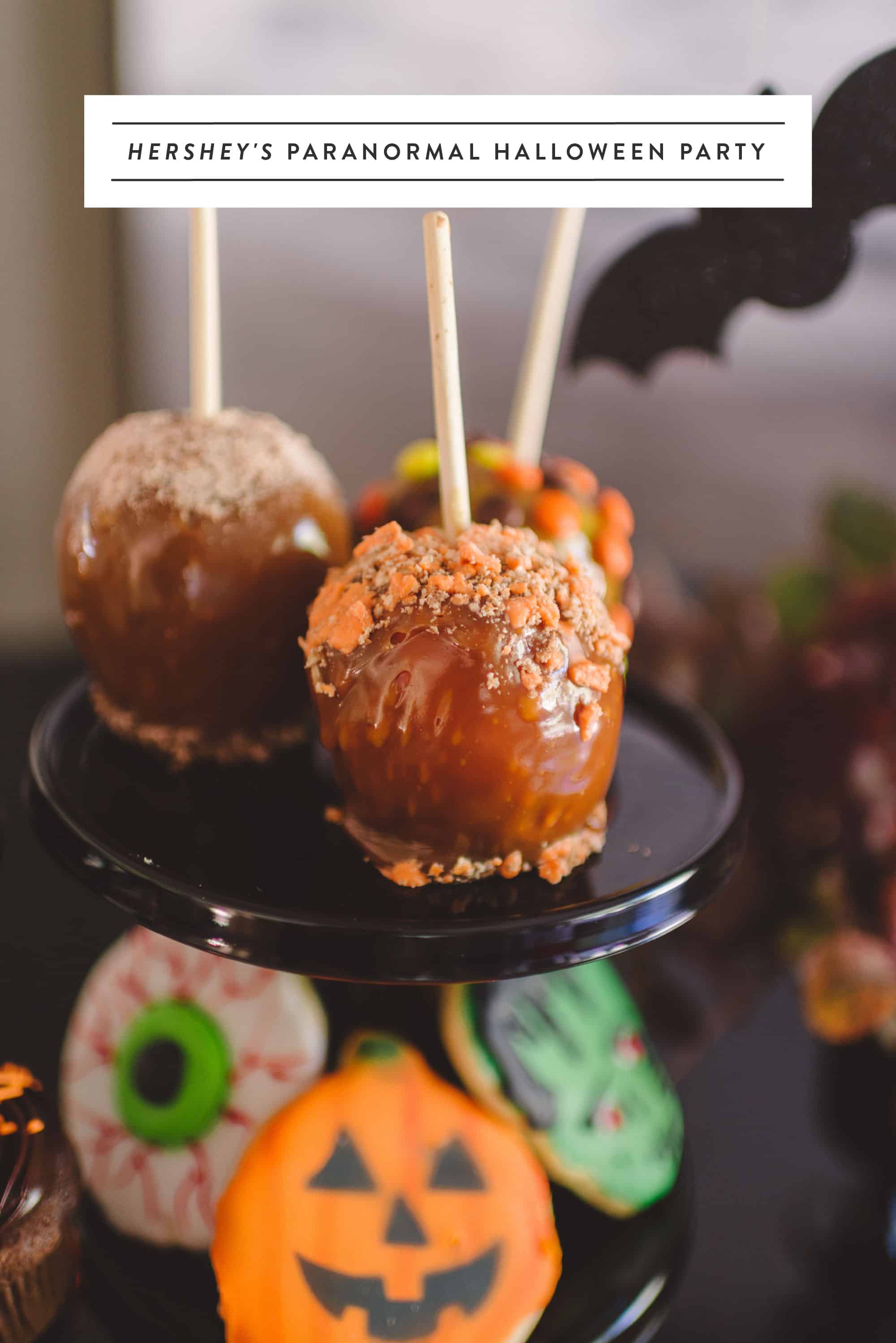 Hershey Halloween by Tiffani Thiessen - Candy Caramel Apples
