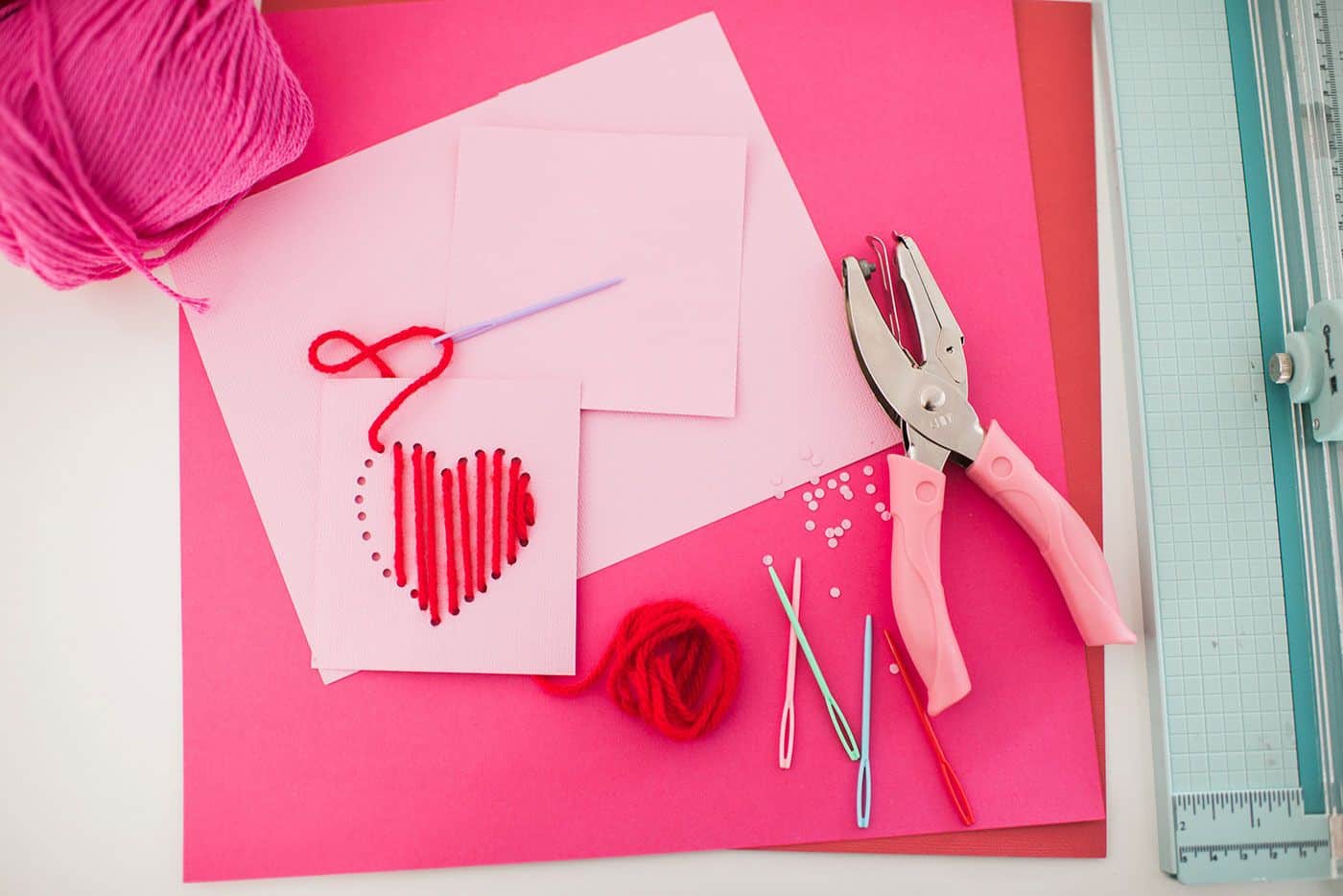 Homemade Valentines by Tiffani Thiessen • Photos by • Rebecca Sanabria