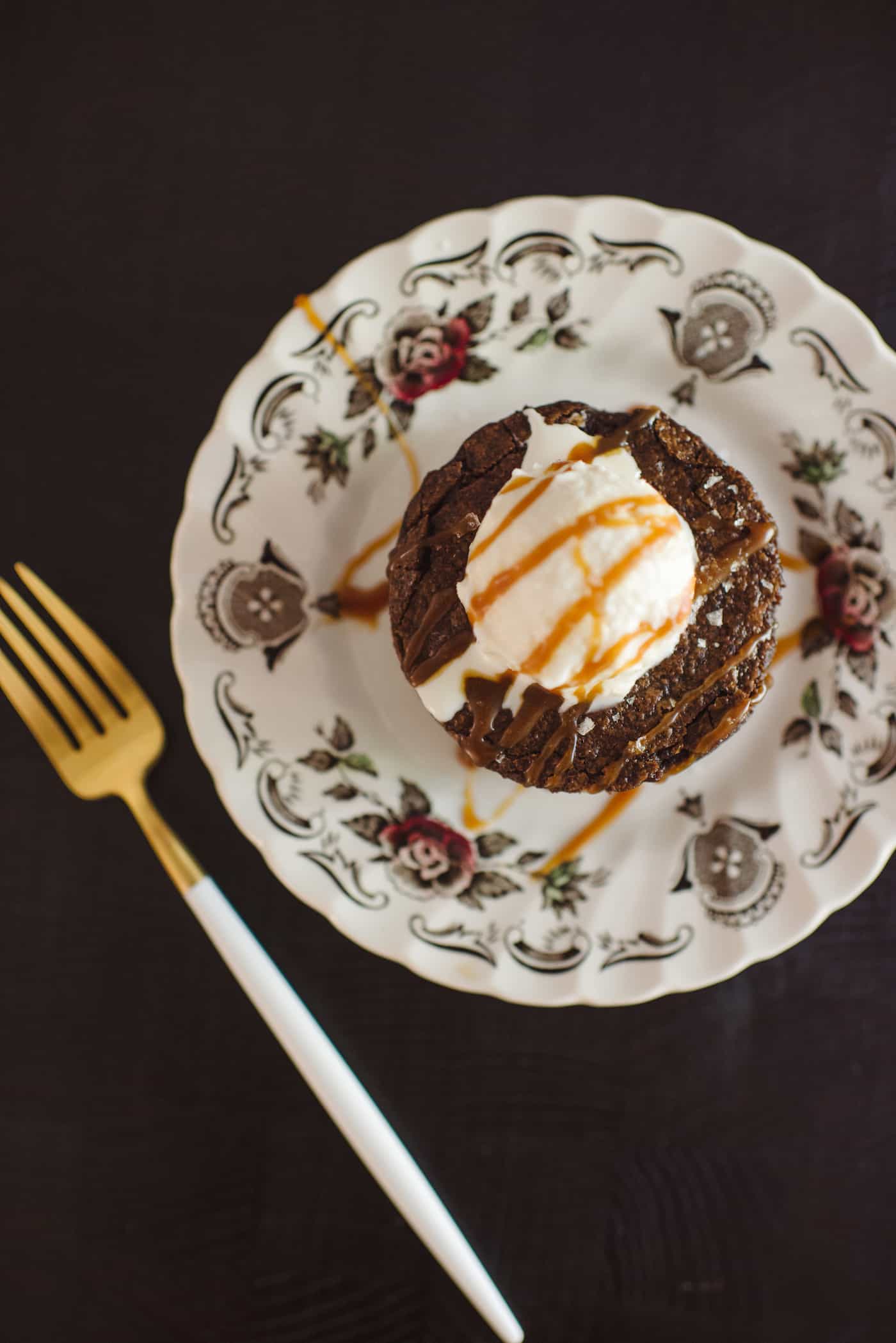 Salted Caramel Brownies Recipe by Tiffani Thiessen 